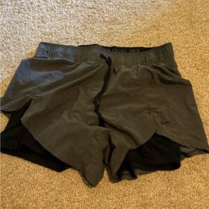 Nike Women's Charcoal Athletic Shorts